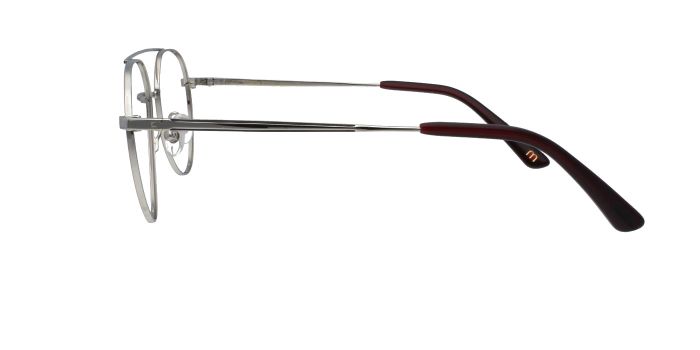  Silver Full rim Aviator Eyeglasses for Men and Women