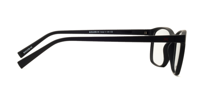 KILLER Black Full Frame Square Eyeglasses for Men and Women