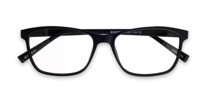 KILLER Black Full Frame Square Eyeglasses for Men and Women