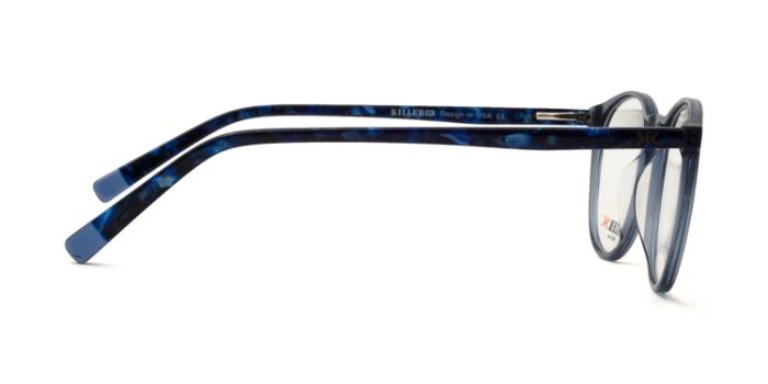 KILLER Blue Full Frame Round Eyeglasses for Men and Women