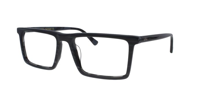  Black Full rim Rectangle Eyeglasses for Men