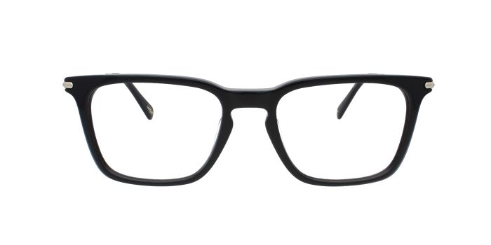  Black Full rim Square Eyeglasses for Men