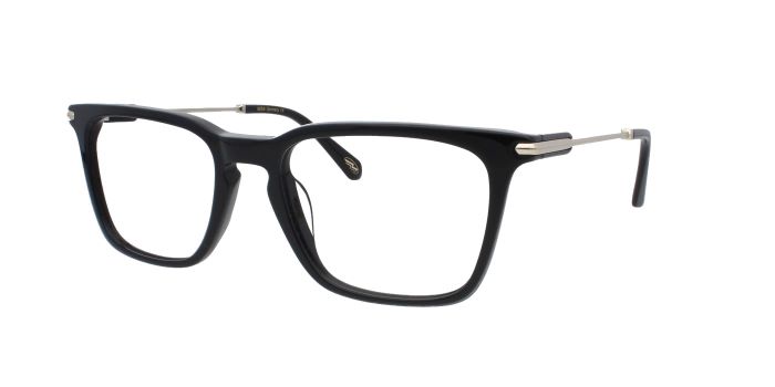  Black Full rim Square Eyeglasses for Men