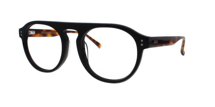  Black Full rim Round Eyeglasses for Men and Women