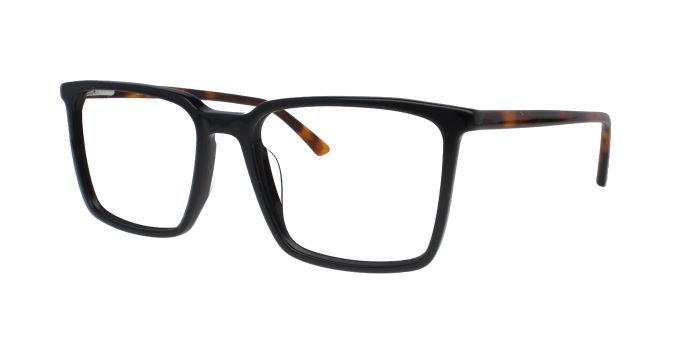 Black Full rim Square Eyeglasses for Men