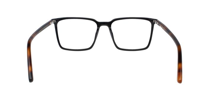  Black Full rim Square Eyeglasses for Men
