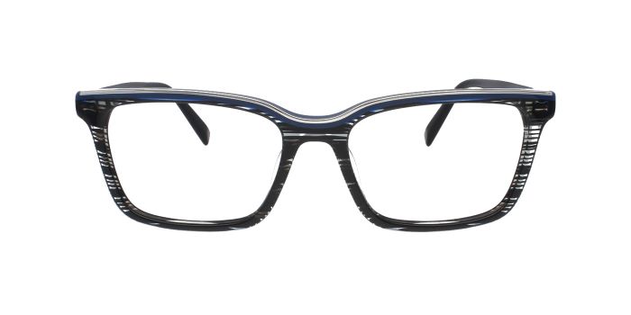  Multi color Full rim Rectangle Eyeglasses for Men