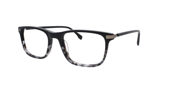  Black Full rim Square Eyeglasses for Men