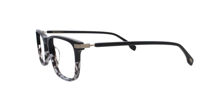  Black Full rim Square Eyeglasses for Men