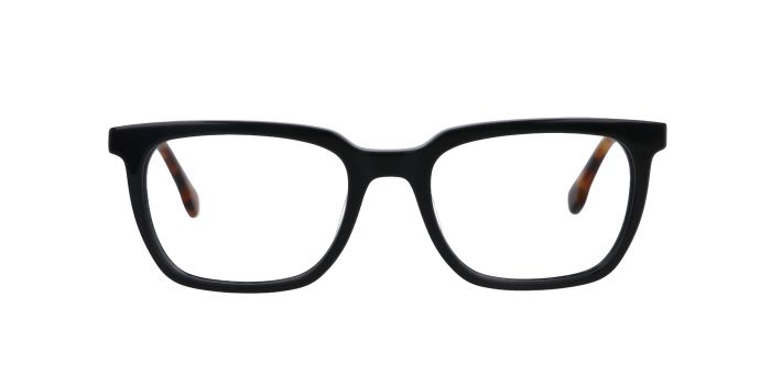  Black Full rim Square Eyeglasses for Men and Women