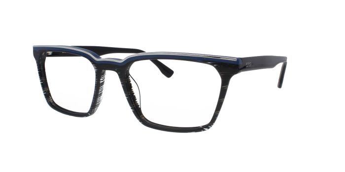  Black Full rim Square Eyeglasses for Men