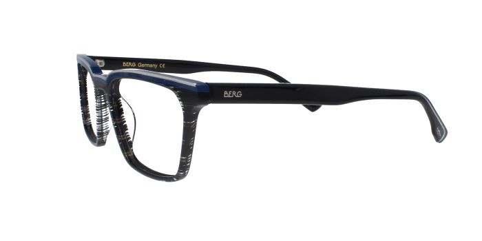  Black Full rim Square Eyeglasses for Men