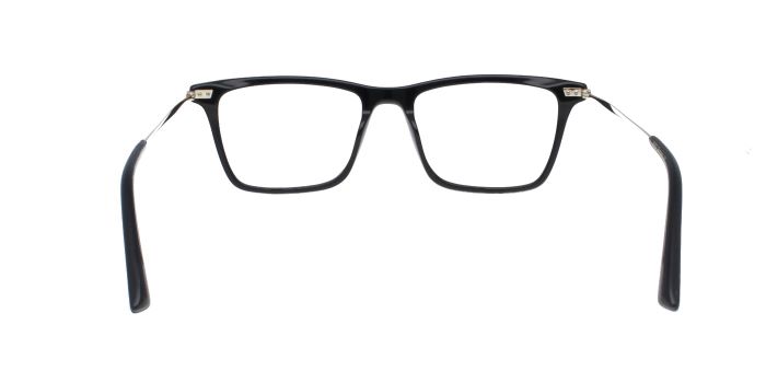  Black Full rim Square Eyeglasses for Men