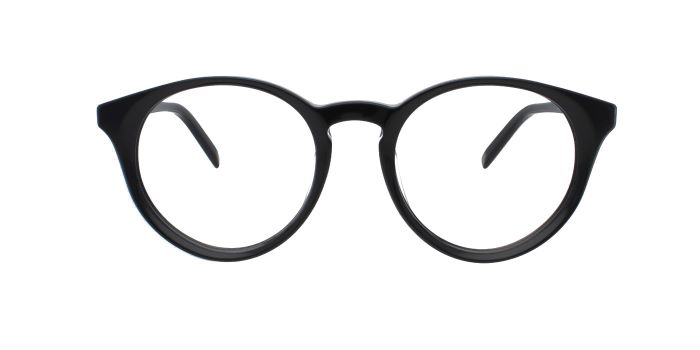  Black Full rim Round Eyeglasses for Women