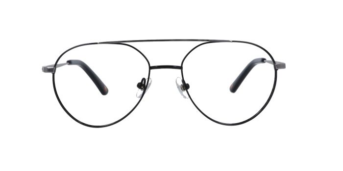  Black Full rim Aviator Eyeglasses for Men and Women