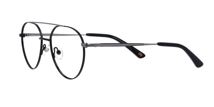  Black Full rim Aviator Eyeglasses for Men and Women