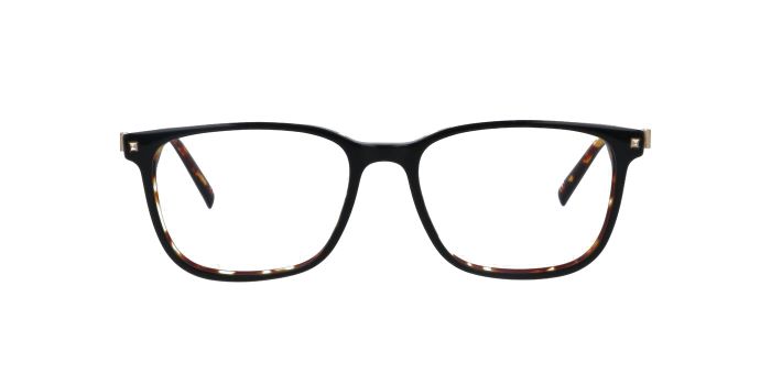  Tortoise Full rim Square Eyeglasses for Men and Women