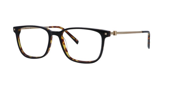  Tortoise Full rim Square Eyeglasses for Men and Women