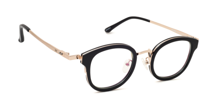 KILLER Black Full Frame Round Eyeglasses for Men and Women