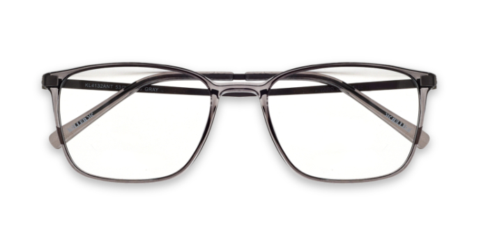 KILLER Grey Full Frame Square Eyeglasses for Men and Women