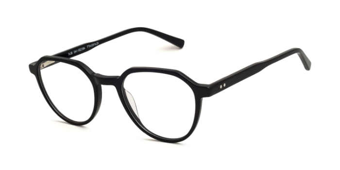 KILLER Black Full Frame Round Eyeglasses for Men and Women