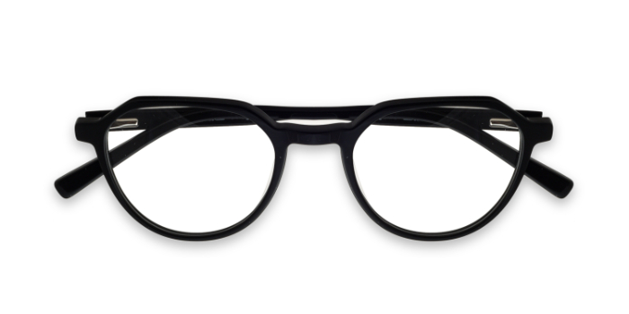 KILLER Black Full Frame Round Eyeglasses for Men and Women