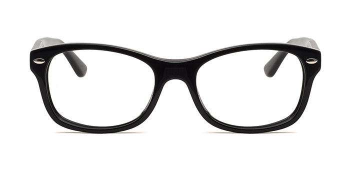 Ray-Ban Black Full Frame Wayfarer Eyeglasses for Kids