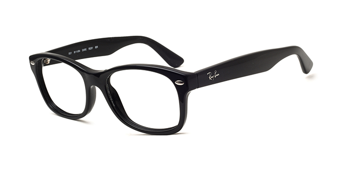 Ray-Ban Black Full Frame Wayfarer Eyeglasses for Kids