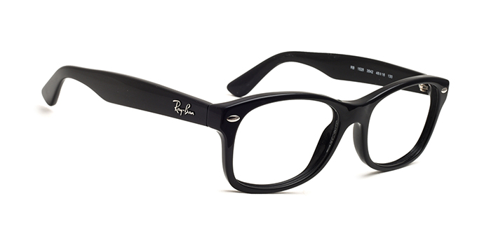Ray-Ban Black Full Frame Wayfarer Eyeglasses for Kids