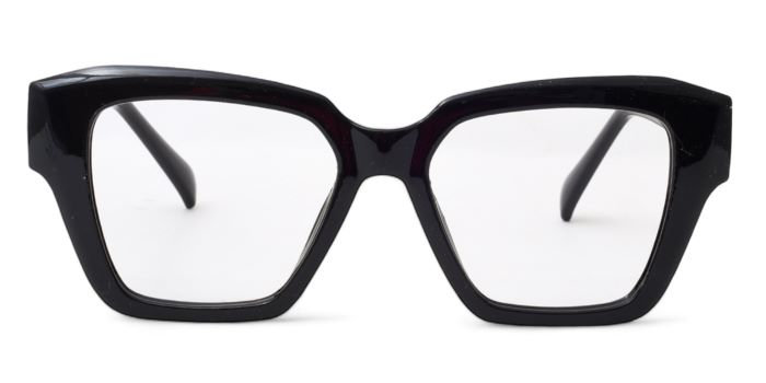 MIRAR by EyeMyEye Black Full Frame Wayfarer Eyeglasses for Men and Women