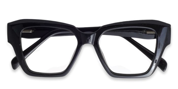 MIRAR by EyeMyEye Black Full Frame Wayfarer Eyeglasses for Men and Women