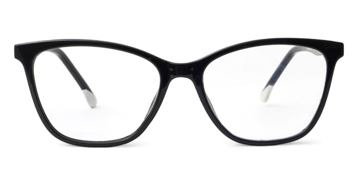 MIRAR by EyeMyEye Black Full Frame Butterfly Eyeglasses for Women