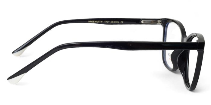 MIRAR by EyeMyEye Black Full Frame Butterfly Eyeglasses for Women