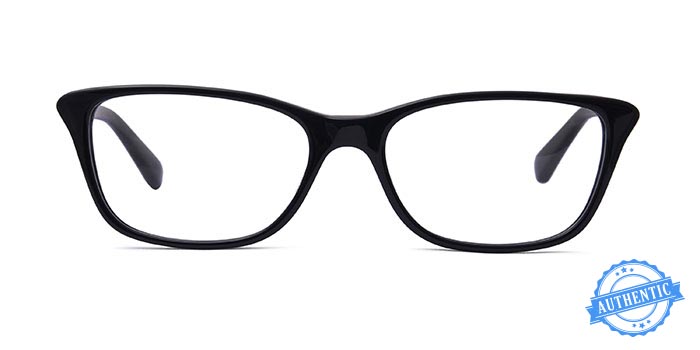 VOGUE 0VO5010I CASUAL CHIC Black Full Frame Square Eyeglasses for Women