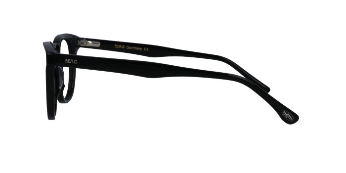  Matt Black Full rim Round Eyeglasses for Men and Women