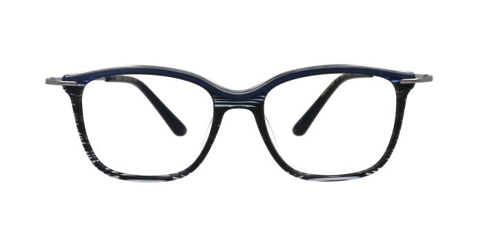  Blue Square Eyeglasses for Men and Women