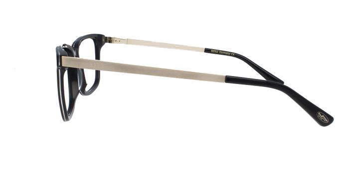  Black Full rim Square Eyeglasses for Men
