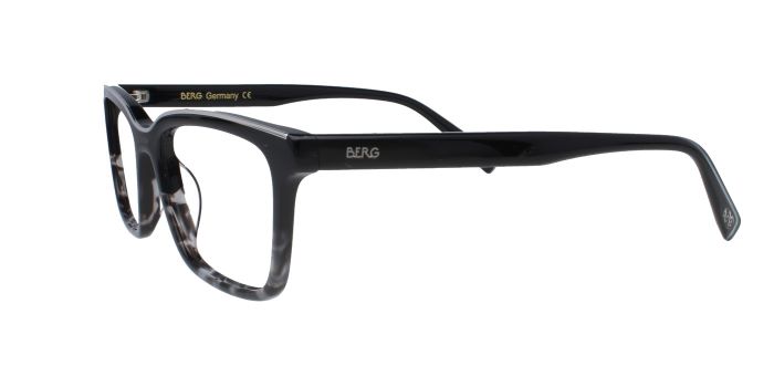  Black Full rim Rectangle Eyeglasses for Men