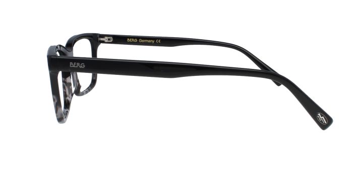  Black Full rim Rectangle Eyeglasses for Men