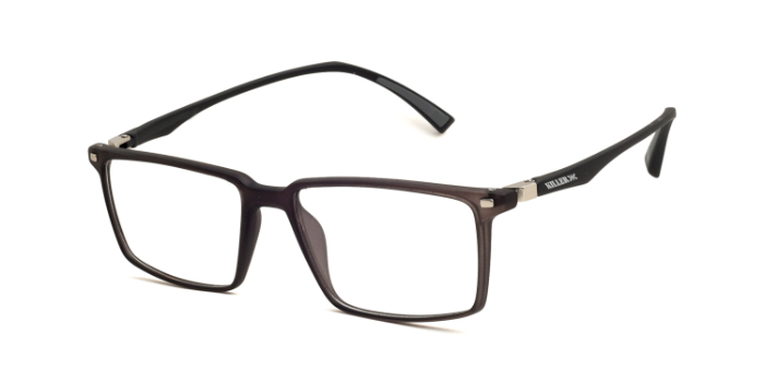 KILLER Grey Full Frame Rectangle Eyeglasses for Men and Women