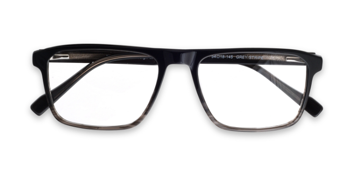 KILLER Grey Full Frame Wayfarer Eyeglasses for Men and Women