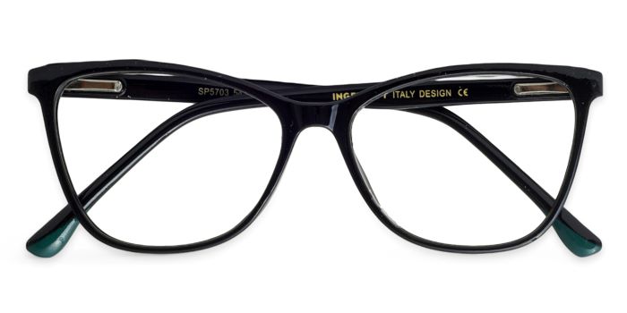 MIRAR by EyeMyEye Black Full Frame Cateye Eyeglasses for Women
