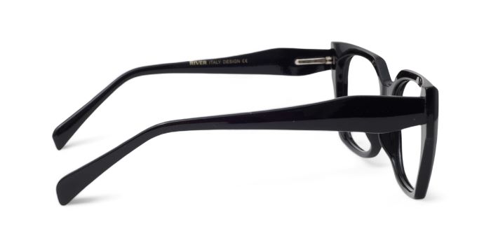 MIRAR by EyeMyEye Black Full Frame Butterfly Eyeglasses for Women
