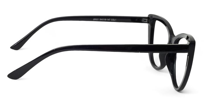 MIRAR by EyeMyEye Black Full Frame Cateye Eyeglasses for Women