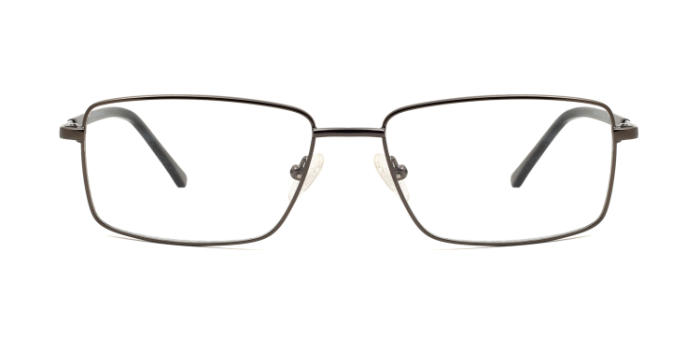 KILLER Gunmetal Full Frame Rectangle Eyeglasses for Men and Women