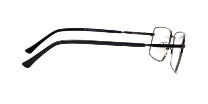 KILLER Gunmetal Full Frame Rectangle Eyeglasses for Men and Women