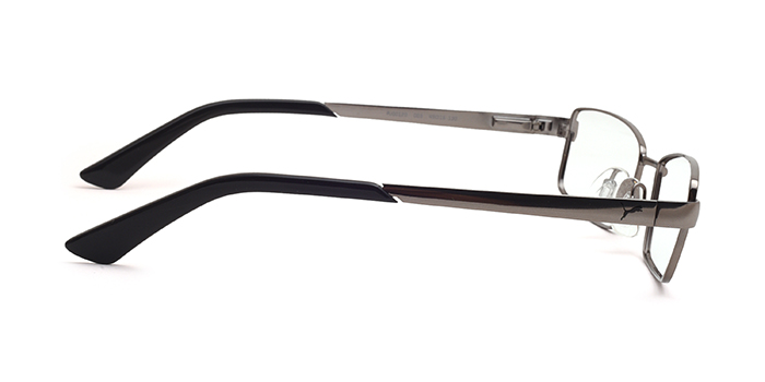 PUMA Brown Full Frame Rectangle Eyeglasses for Kids