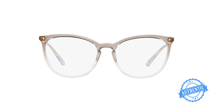 VOGUE Brown Full Frame Oval Eyeglasses for Women