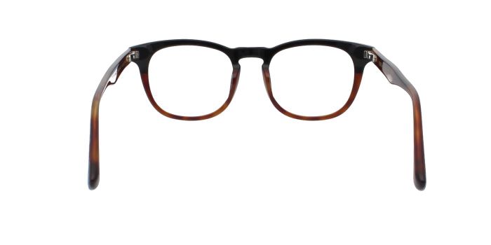  Brown Full rim Round Eyeglasses for Men and Women