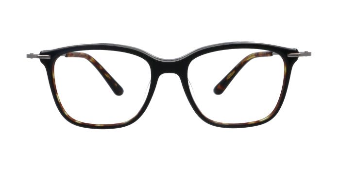 Brown Full rim Square Eyeglasses for Men and Women